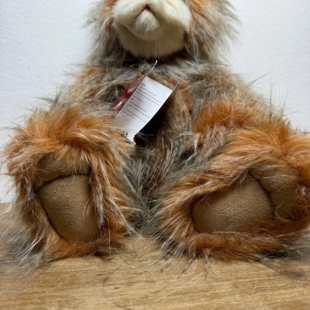 Bonfire Toffee 17.5" 2023 Charlie Bears Plush Collection Limited Edition Bear - Picture 10 of 16